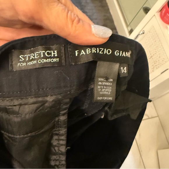 Fabrizio Gianni Black Ankle Pants - Picture 8 of 11